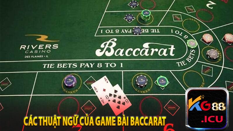 Các thuật ngữ của game bài baccarat