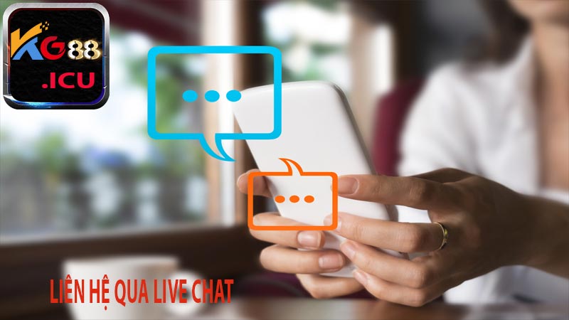 Liên hệ trực tuyến qua chat trực tuyến (Live Chat)